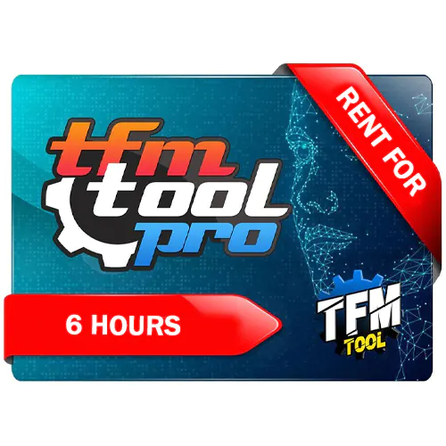 TFM Tool rent 6 hours