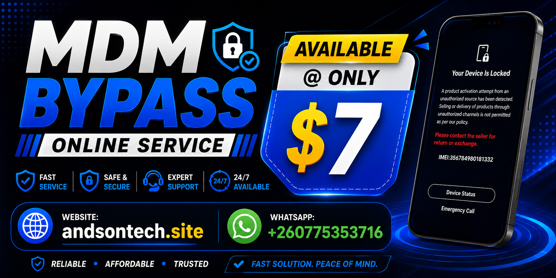 MDM Removal service