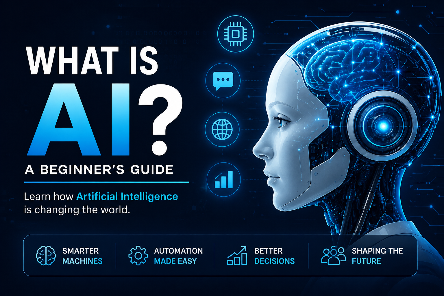 What Is Artificial Intelligence (AI)? A Beginner’s Guide